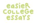Easier College Essays + Admissions logo